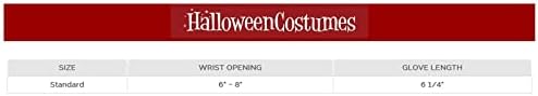 Fun Costumes Black Costume Gloves for Kids