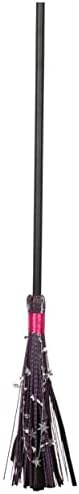 Fun Costumes Sparkly Witch Broom ST Halloween Magic