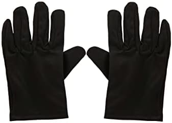 Fun Costumes Black Costume Gloves for Kids