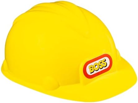 Dress Up America Kids Construction Hard Hat - Yellow Adjustable Helmet for Toddlers