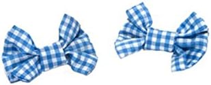 Dorothy Costume Hair Bows Blue
