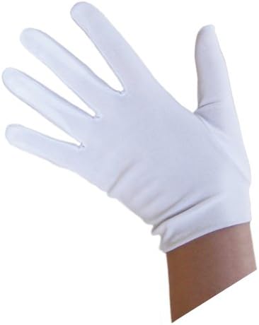 SeasonsTrading Child Halloween White Gloves - Premium Sustainable Import 81STC12100