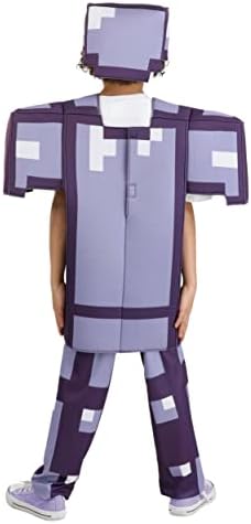 Disguise Minecraft Enchanted Diamond Armor Deluxe 46 Kids Costume