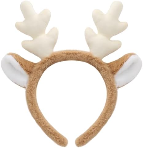 Olivemont Reindeer Headband - Festive Kids Costume