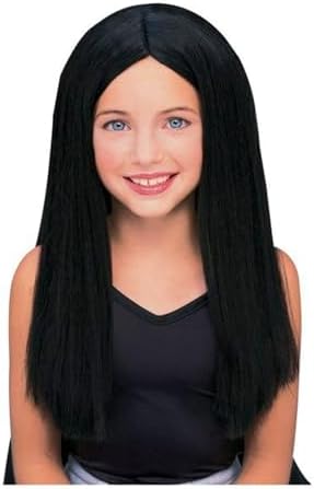 Rubies Childs Witch Costume Wig Black