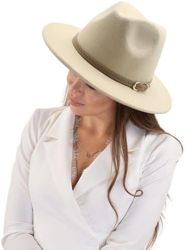Safe Toddler Fedora Hat with Wide Brim and Soft Fabric