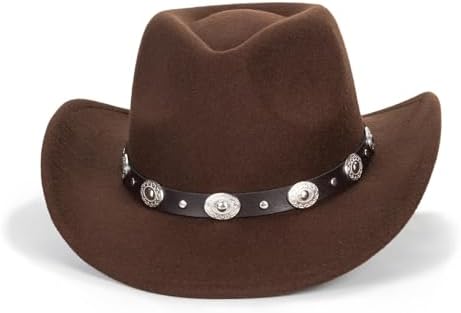 Vikodah Kids Western Cowgirl Fedora Hats