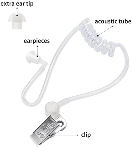 SECRETSpy Real-Faith and Secure Earpiece Headphones