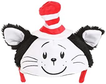 Dr Seuss Cat in the Hat Face Headband for Adults Kids