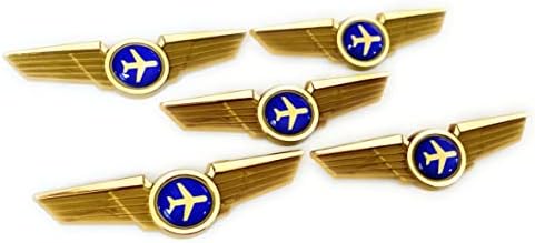 3D Durable Airplane Wing Pin Set for Kids Costumes