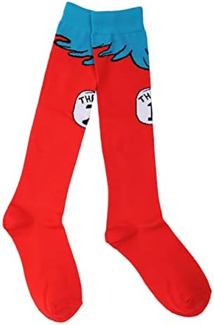 DDD Dr Seuss Thing 1 2 Socks for Kids