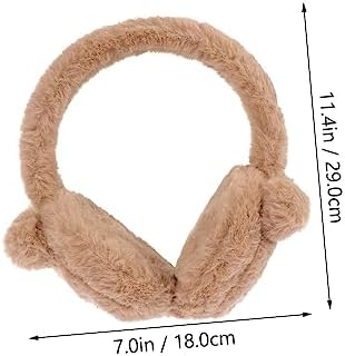 Adorable Cartoon Ear Warmer with Soft Muff for Winter