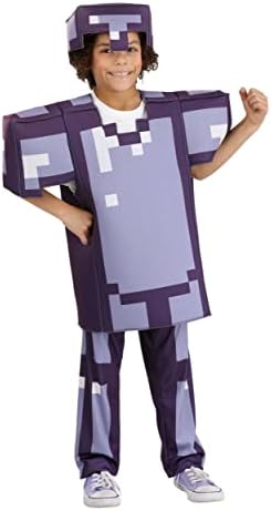 Disguise Minecraft Enchanted Diamond Armor Deluxe 46 Kids Costume