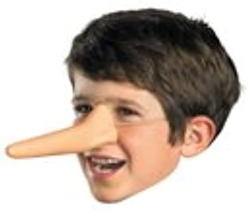 Disguise Pinocchio Nose Costume for Kids with Fun Design and Easy Application