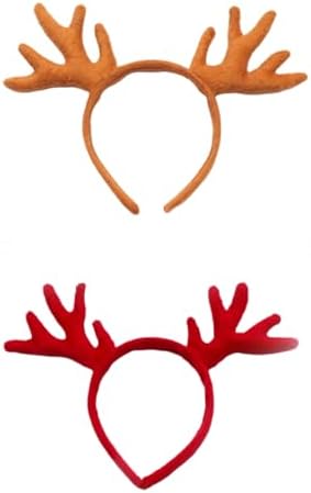 Furry Christmas Reindeer Headband - Party Costume for Kids - Festive Fuzziness