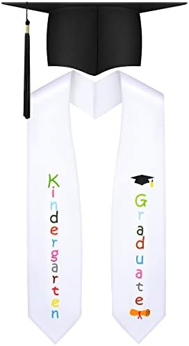 Geyoga 2 Piece Kids Graduation Set Sash and Cap
