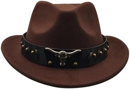 Willheoy Kids Cowboy Hat Unisex Western Costume
