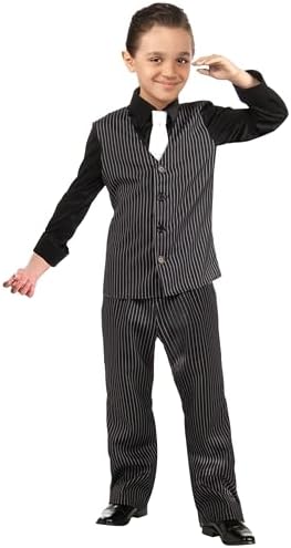 Gangster Child Costume for Boys - Classic 20s-Themed Party Dress-Up