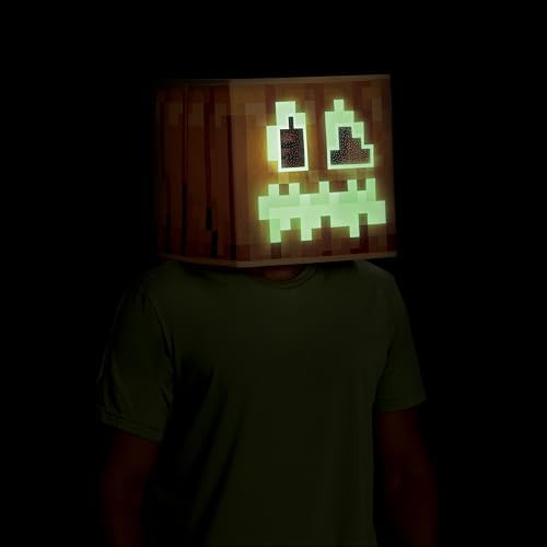 Disguise Jack OLantern Block Head Mask for Kids 1