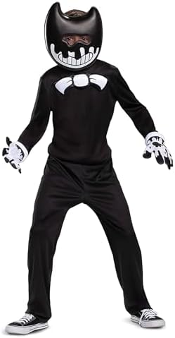 Bendy Helmet Mask Costume