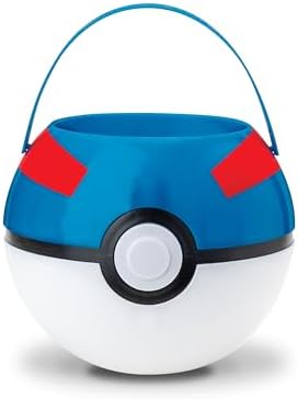 Disguise Great Ball Pokemon Treat Pail Official Kids Costume Accessory
