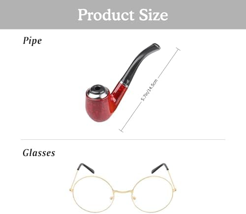 Kids 100 Day School Costume Set for Boys 1920s Grandpa Accessories