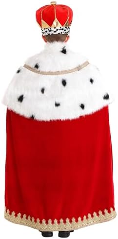 Royal Halloween King Costume Cape for Boys