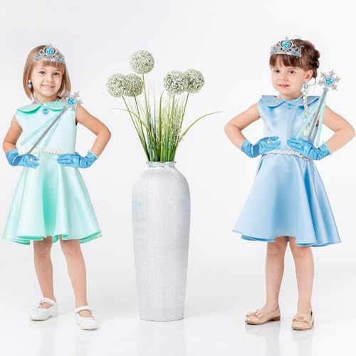 Perfect Princess Party Accessories Set of 8 - Cosplay Set for Girls