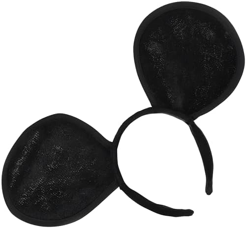 Amscan Black Mouse Ears Plush Headband - Disney Kids favorite