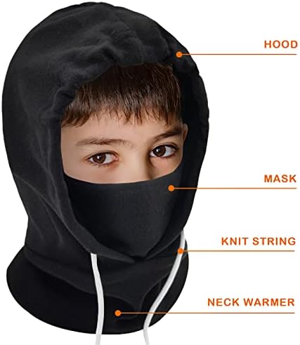 Warm Cute Kids Winter Balaclava Windproof Insulated