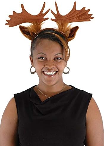 Moose Ears Antlers Costume Headband