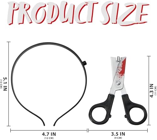 Spooktacular Scary Scissors Headband for Kids