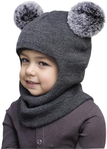 Winter Baby Hat Scarf Set