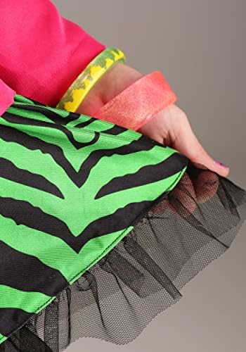 80s Halloween Valley Girl Costume for Girls Durable 80sinstantcom Party Set