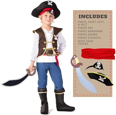 Pirate Kids Halloween Set