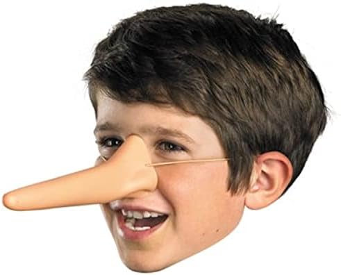 Disguise Pinocchio Nose Costume for Kids with Fun Design and Easy Application