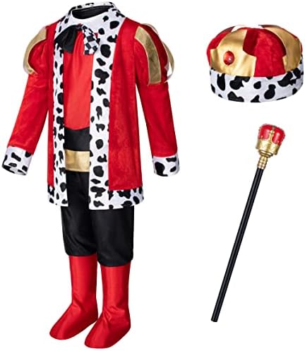 Perfect Boys Dress-Up Prince Costume for Kids Halloween Birthday Cosplay