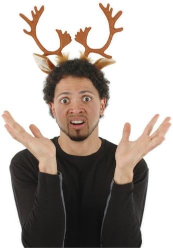 Elope Reindeer Antlers Costume Headpiece - Brown