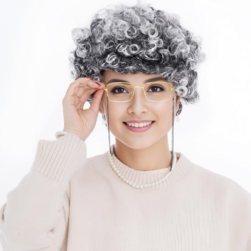 Unisex Grandpa Costume Glasses