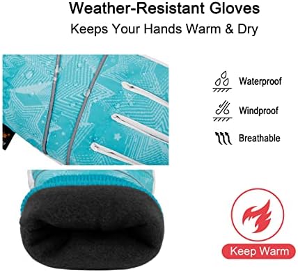 LULLABY KIDS - Insulated Waterproof and Cozy Cotton Gloves for Winter Play