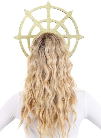Fun Costumes Gold Modern Halo Accessory Angel Costume Accessories