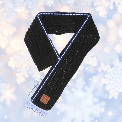 Abeillo Knitted Winter Scarf for Kids Warm Durable