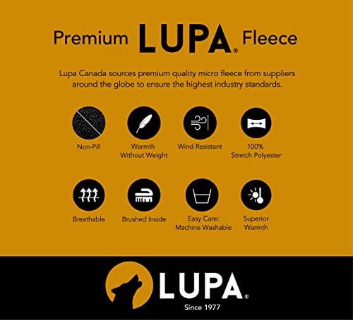 Lupa Kids Stretch Fleece Pillion Neck Warmer - Soft Durable for Extreme Cold