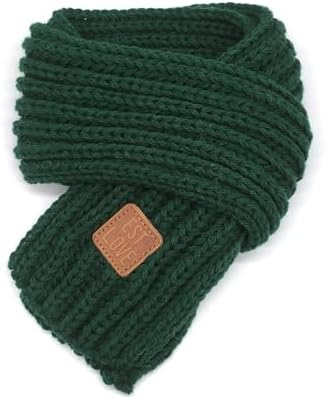 Bearun Kids Knit Scarf Cozy Winter Accessories for Kids