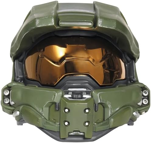 Disguise Halloween Helmet - Master Chief Green Kids Costume