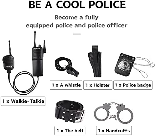 Exclusive Police Costume for Boys Halloween Party Gift