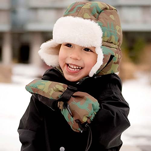 WATERPROOF WARM Toddler Mittens SNOCAT ARgrandi Bambini