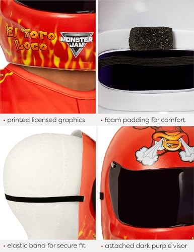 Rubies El Toro Loco Half-Mask Mask for Kids