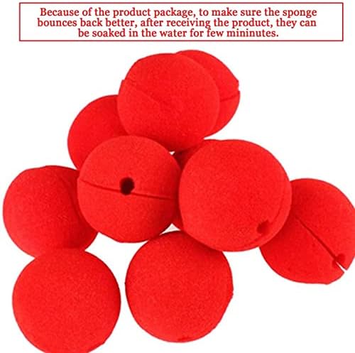 Red Party clown nose for kids Halloween Party essentials