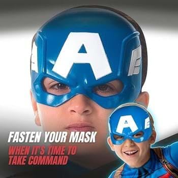 Captain America Kids Superhero Mask